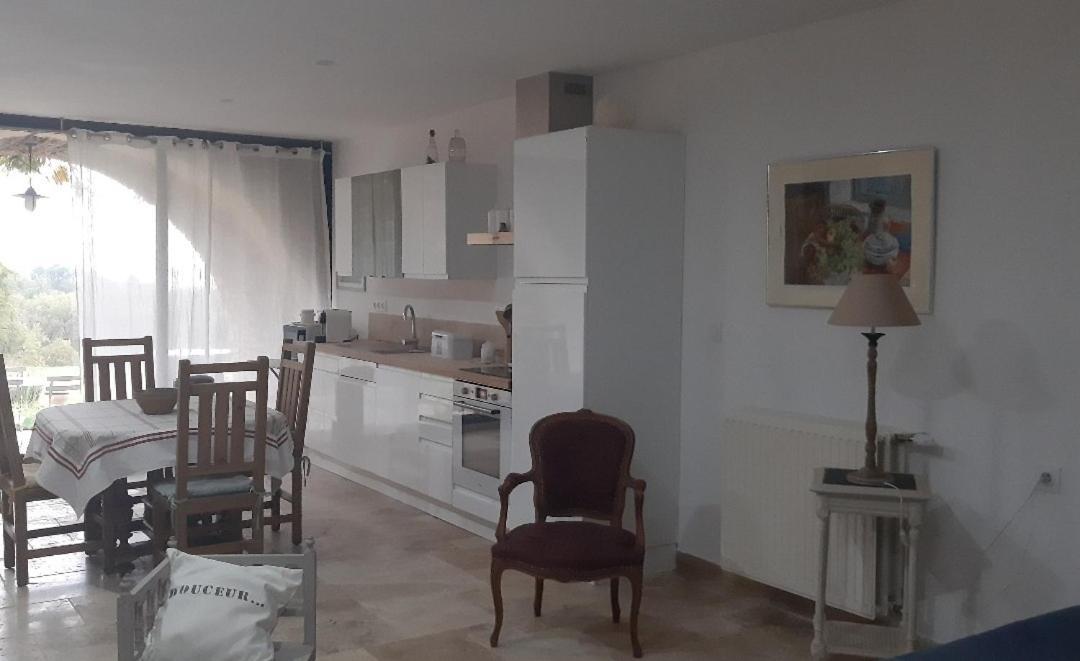 Charmant Studio Dans Maison D'Hote Dans Un Ecrin De Verdure 圣马丁勒瑞杜 外观 照片
